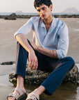RELAXED LINEN PANTS