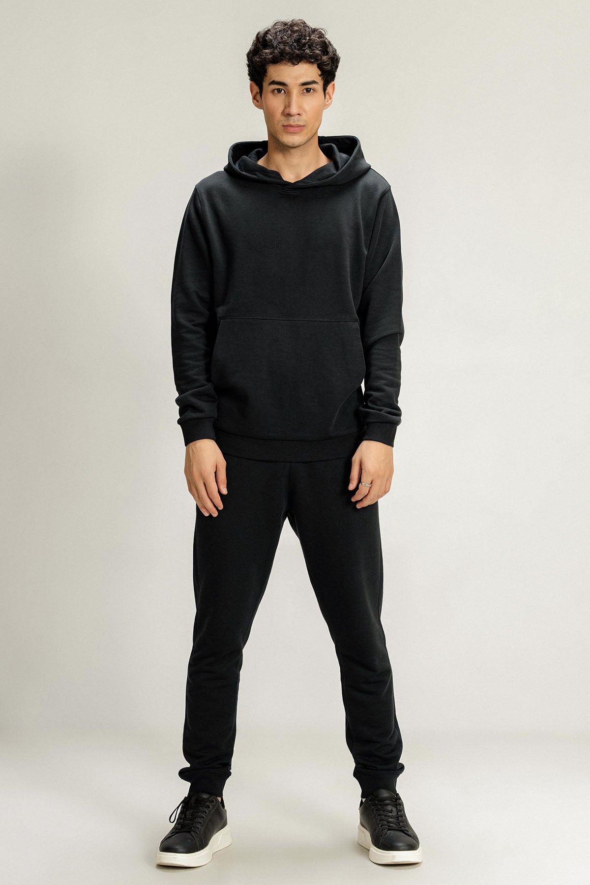 PULLOVER HOODIE-PIMA TERRY