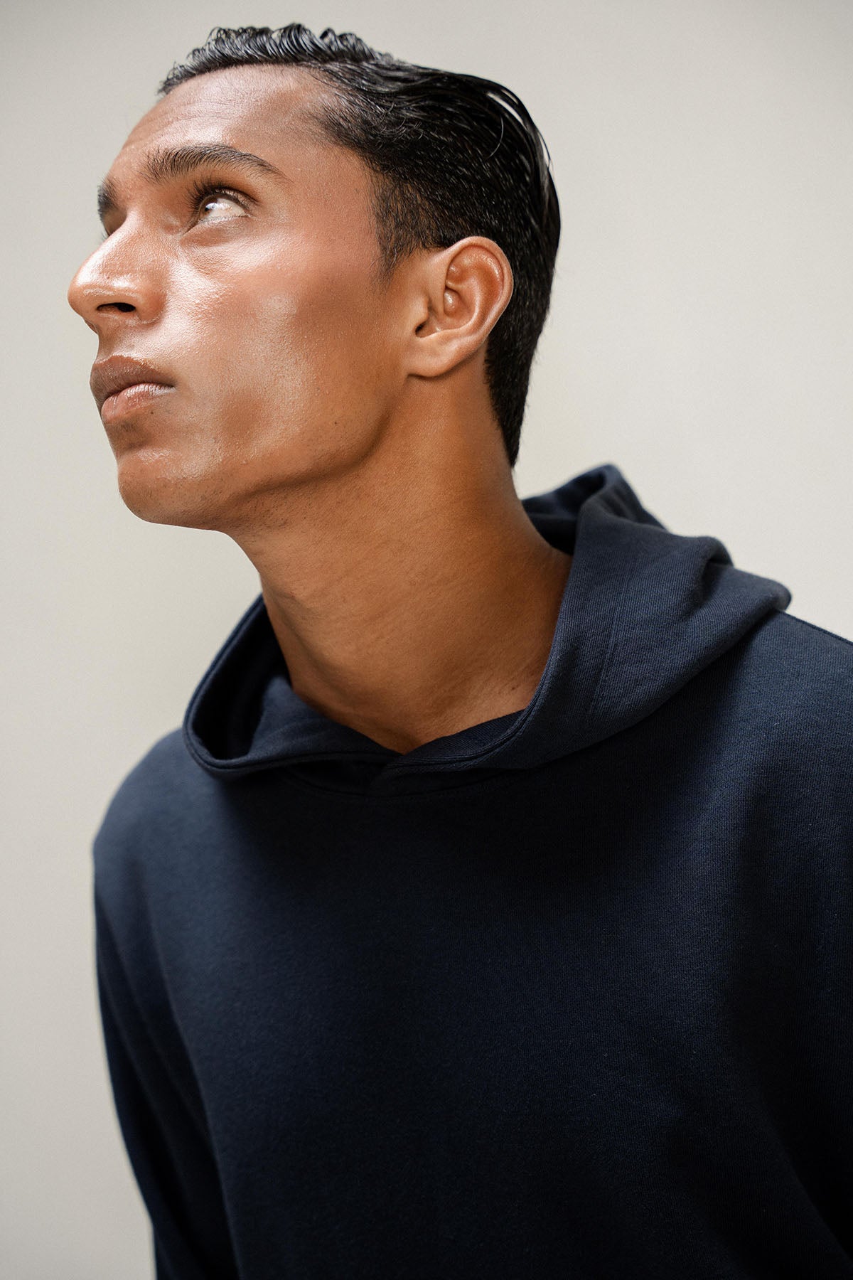 PULLOVER HOODIE-PIMA TERRY