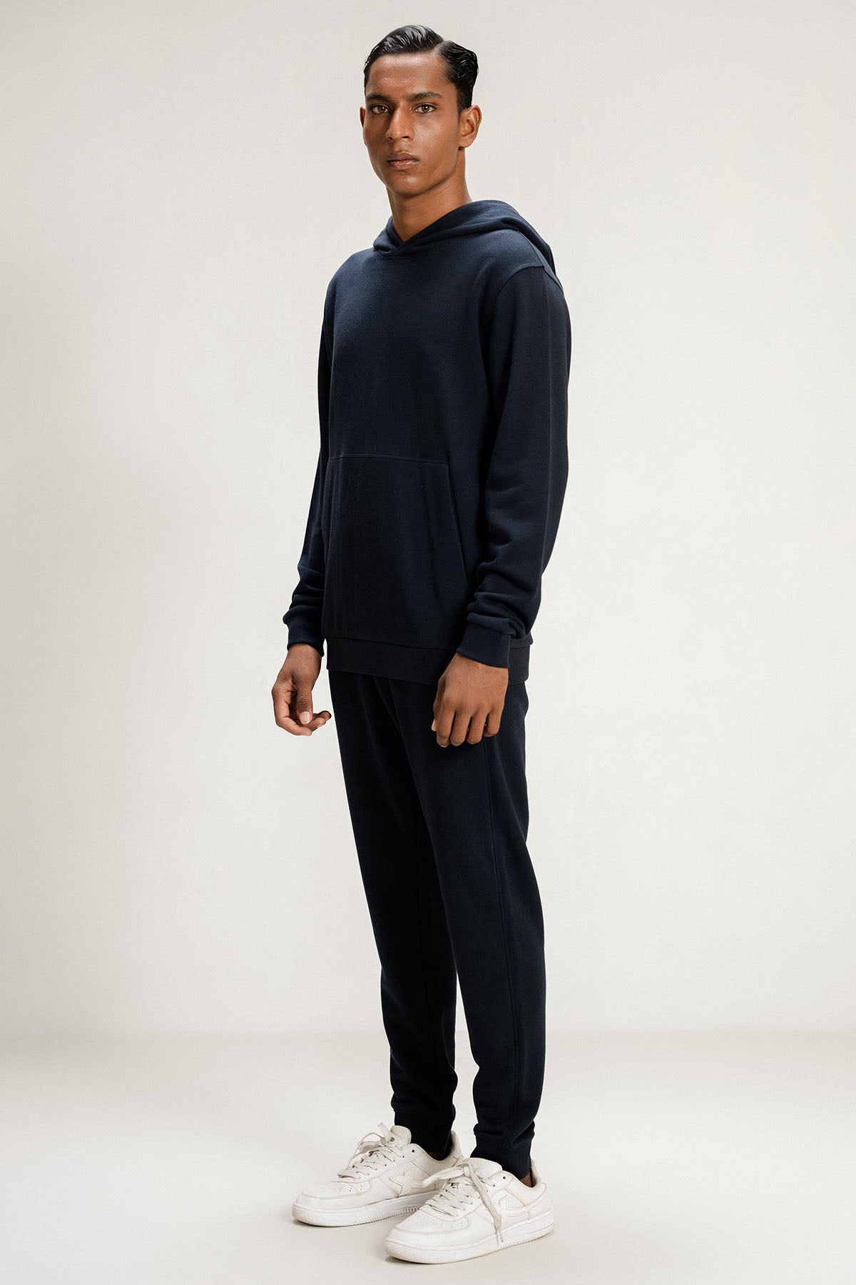 PULLOVER HOODIE-PIMA TERRY