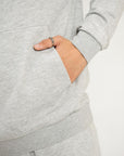 PULLOVER HOODIE-PIMA TERRY