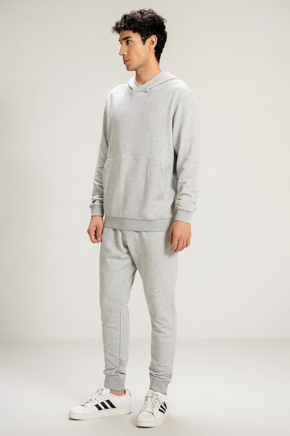 PULLOVER HOODIE-PIMA TERRY