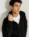 ZIP HOODIE JACKET - PIMA TERRY