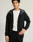 ZIP HOODIE JACKET - PIMA TERRY