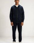 ZIP HOODIE JACKET - PIMA TERRY