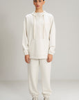 POCKET PULLOVER HOODIE CLOUD LIGHT