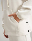 POCKET PULLOVER HOODIE CLOUD LIGHT
