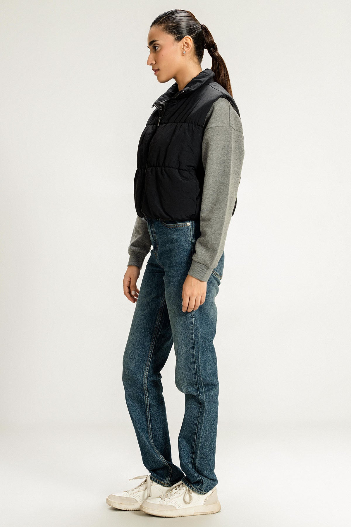 CROPPED PUFFER JACKET