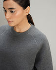 TEXTURED LUXE SWEATSHIRT