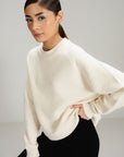 TEXTURED LUXE SWEATSHIRT