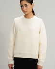 TEXTURED LUXE SWEATSHIRT