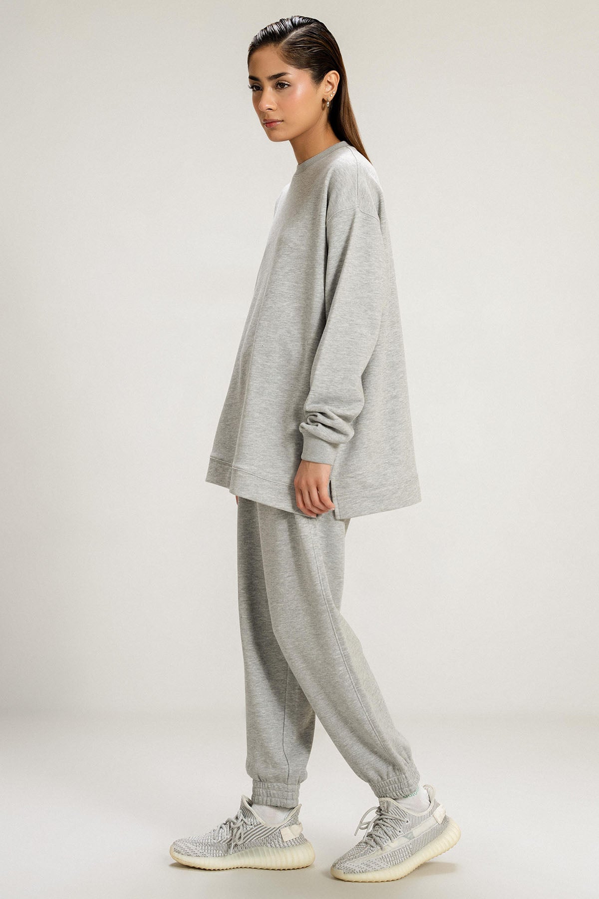 LONG SWEATSHIRT - PIMA TERY