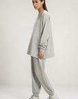 LONG SWEATSHIRT - PIMA TERY