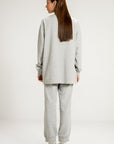 LONG SWEATSHIRT - PIMA TERY