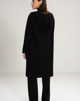 BLACK CARDIGAN - KNIT WEAR