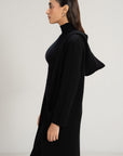 BLACK CARDIGAN - KNIT WEAR