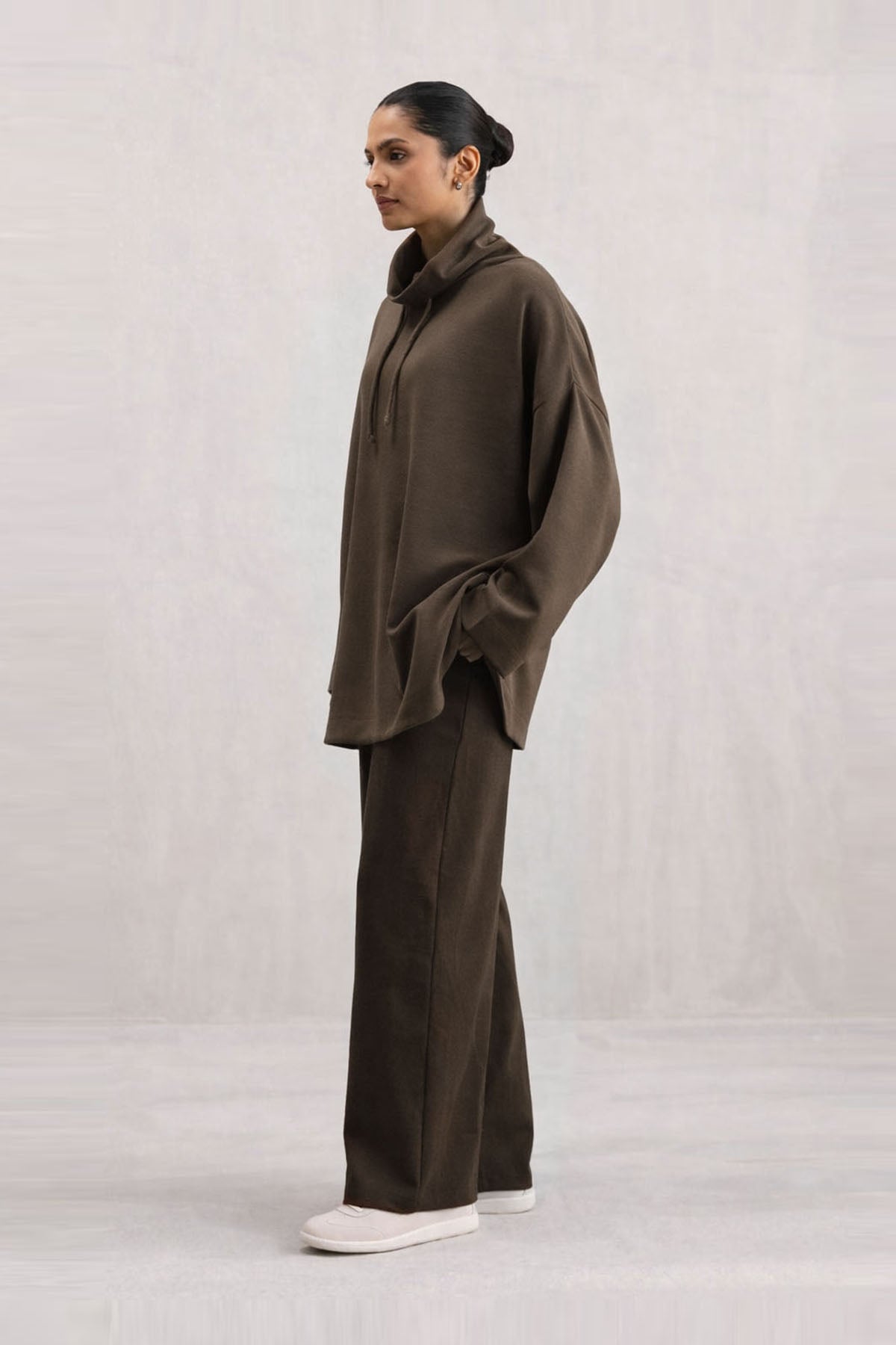 COWL NECK SHIRT  CLOUDLUX LIGHT