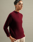 MOCK NECK SWEATER