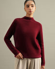 MOCK NECK SWEATER