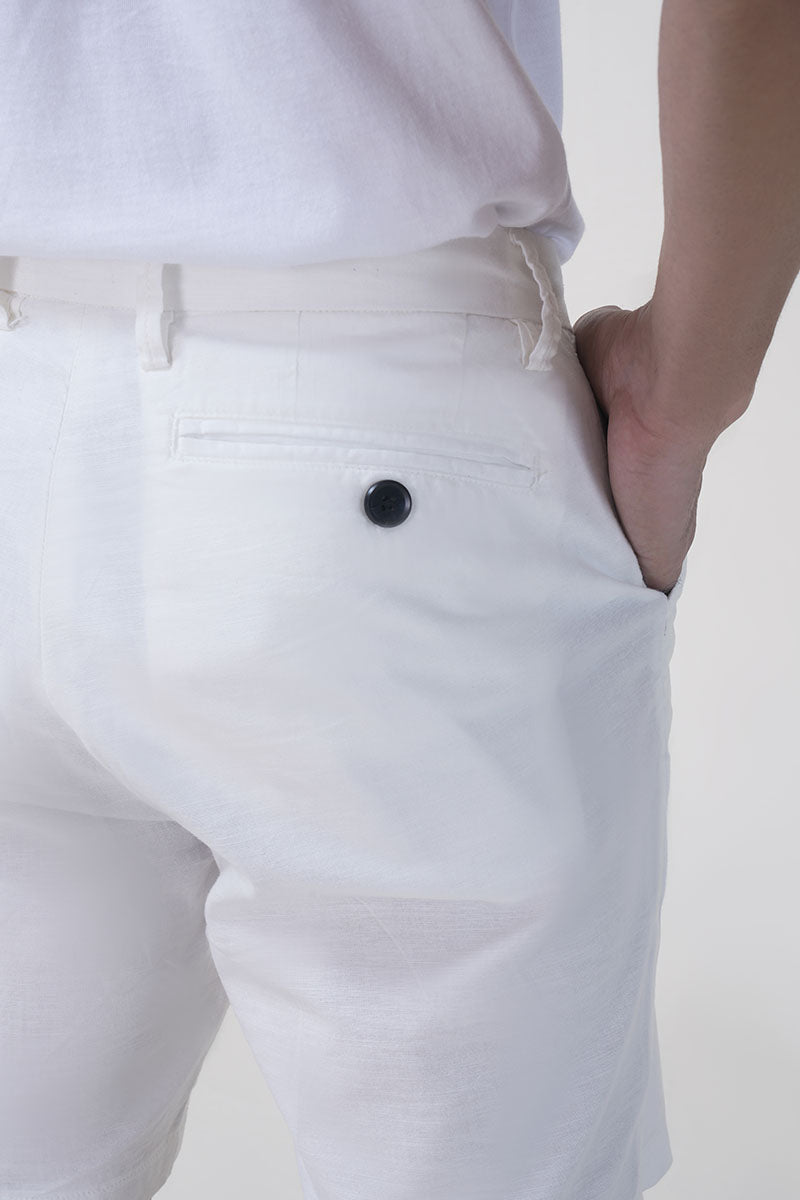 LINEN SHORTS