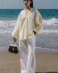 RELAXED LINEN PANTS