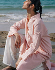 LINEN SHIRT DRESS