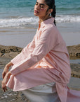 LINEN SHIRT DRESS