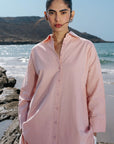 LINEN SHIRT DRESS