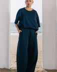OVERSIZED-DOUBLE KNIT T-SHIRT