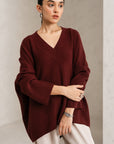 FLUID V-NECK SWEATER
