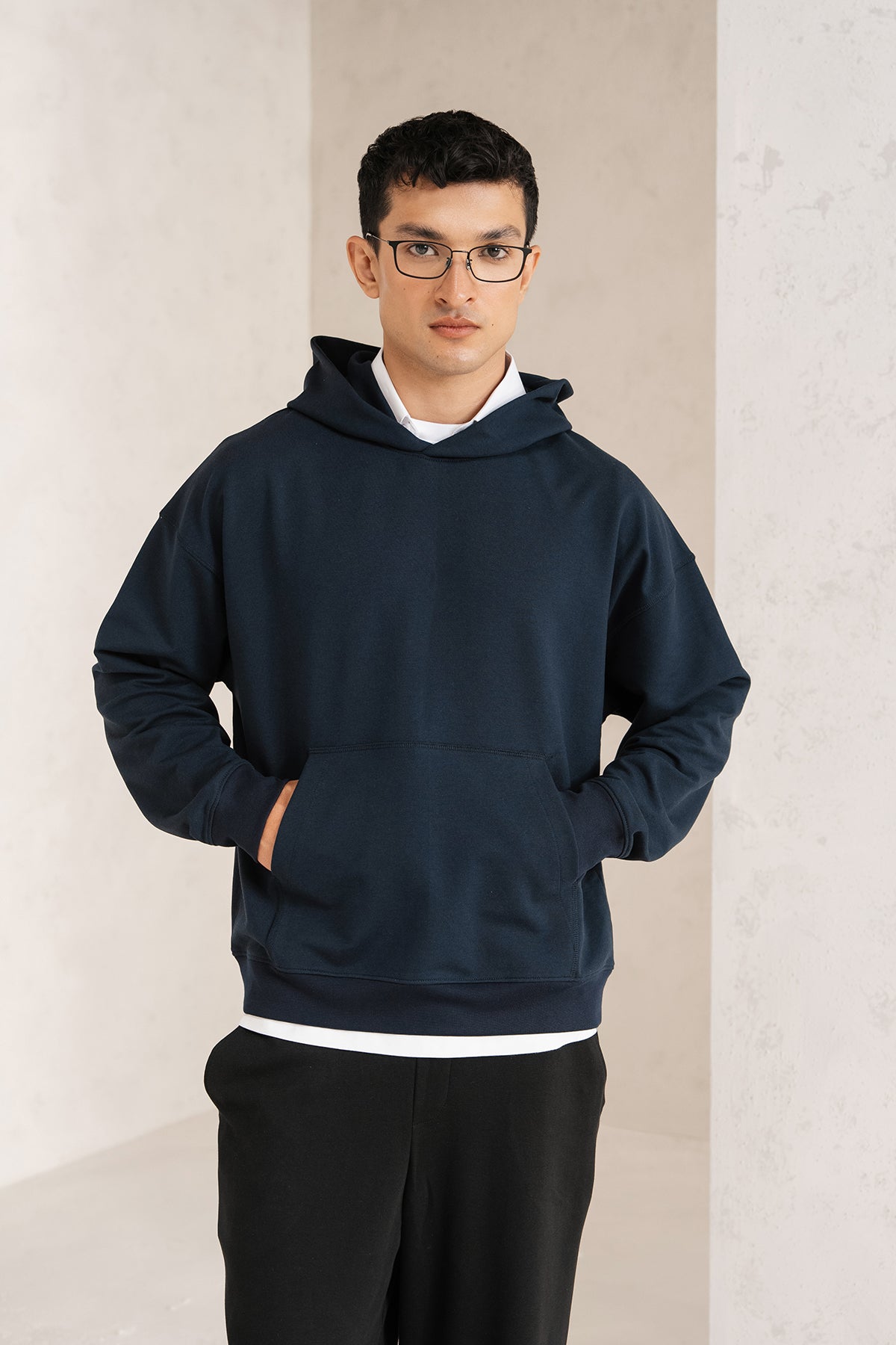 OVERSIZED HOODIE-FRENCH TERRY