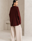 FLUID V-NECK SWEATER