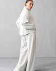 LIGHTWEIGHT WIDE-LEG PANTS - CLOUDLUX