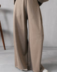 LIGHTWEIGHT WIDE-LEG PANTS - CLOUDLUX