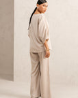 SOFT DRAPE WIDE PANTS