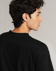 MEN OVERSIZED-DOUBLE KNIT T-SHIRT