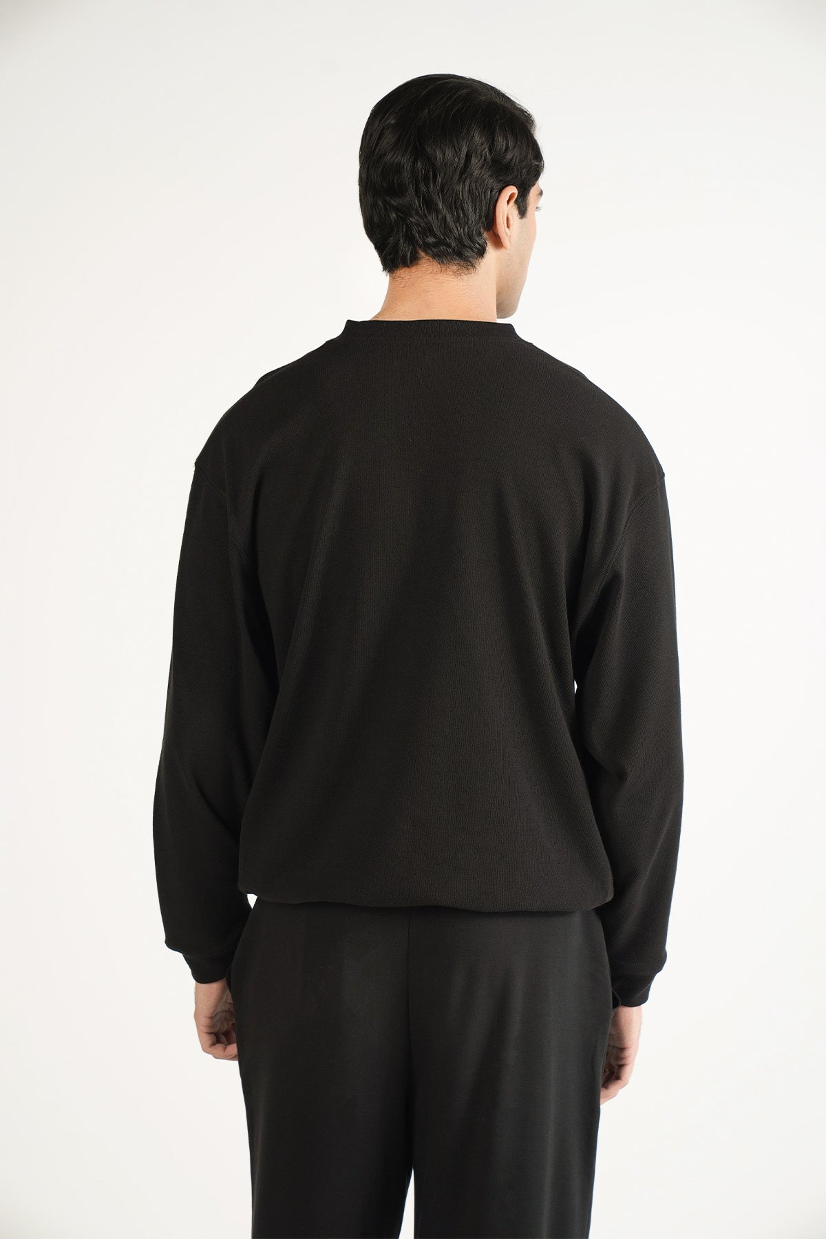 BASIC CREW NECK RIB-MAN