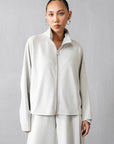 MOCK NECK ZIPPER - CLOUDLUX