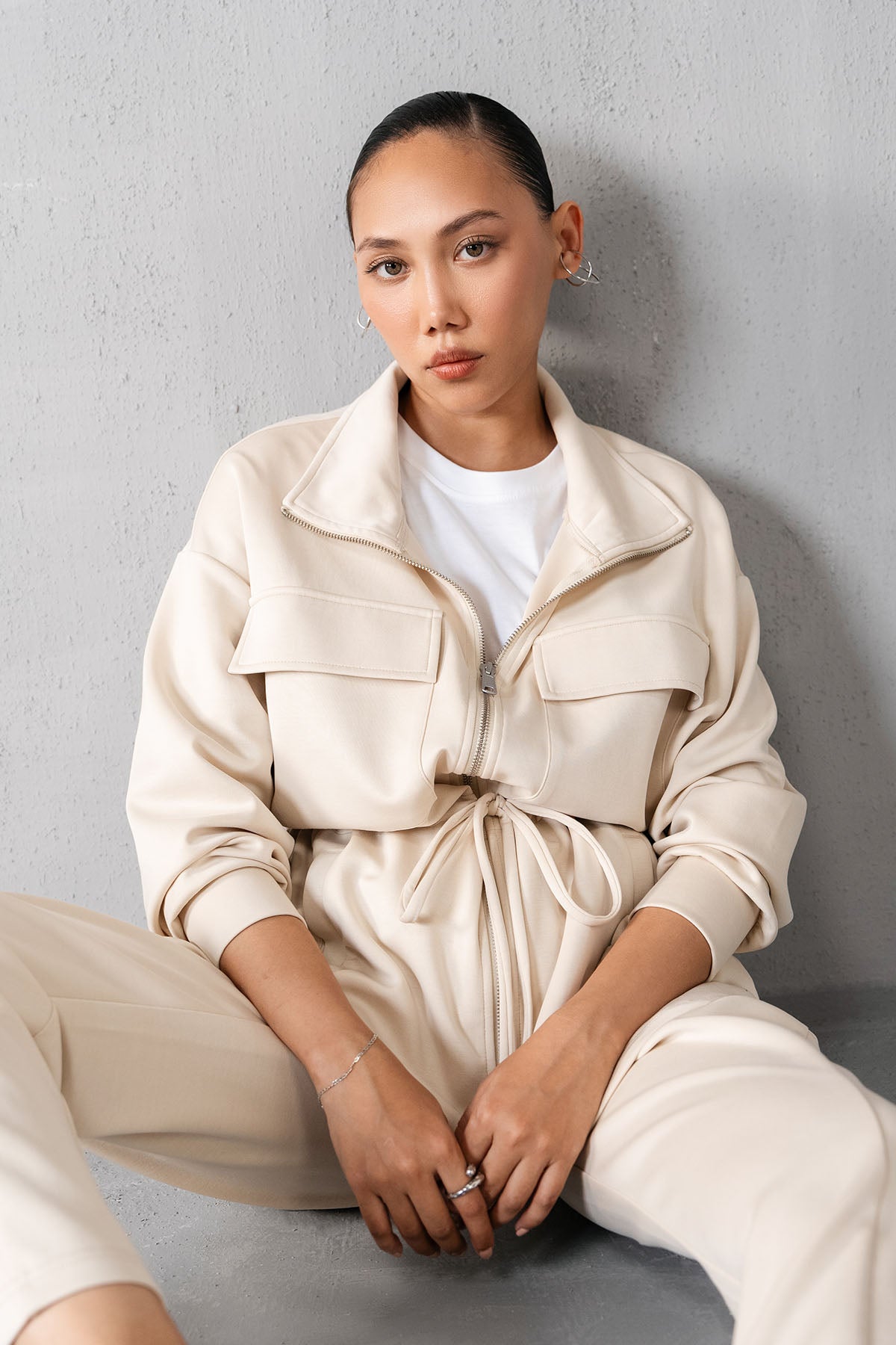 MINIMAL UTILITY JACKET - CLOUDLUX