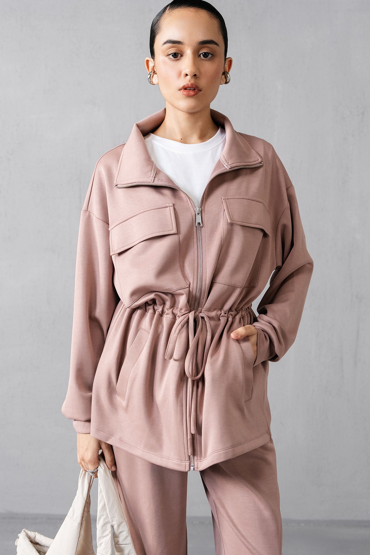MINIMAL UTILITY JACKET - CLOUDLUX