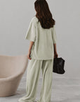 TEXTURED RELAXED TEE