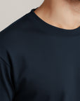 MEN OVERSIZED-DOUBLE KNIT T-SHIRT