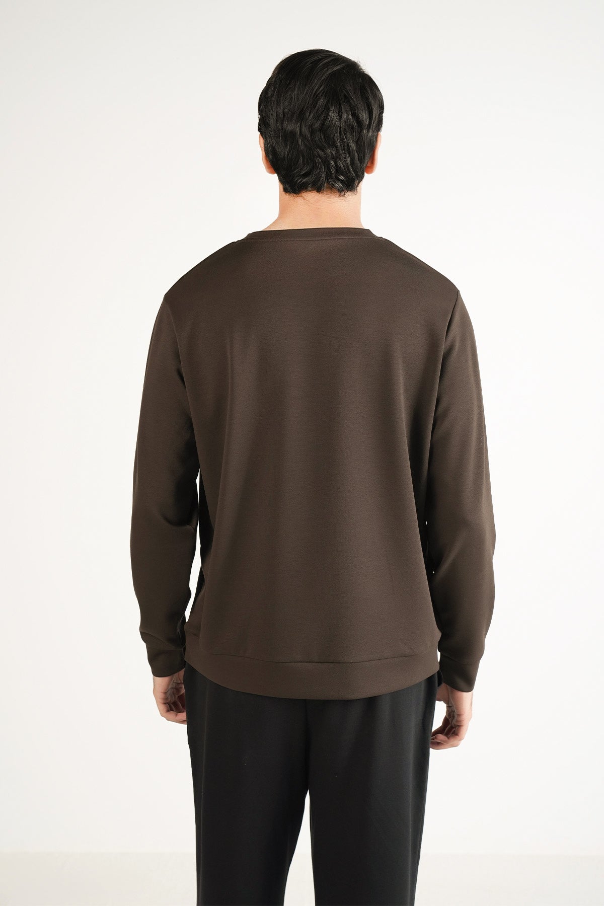 CREW NECK SWEAT-SCUBA LIGHT CLOUDLUX