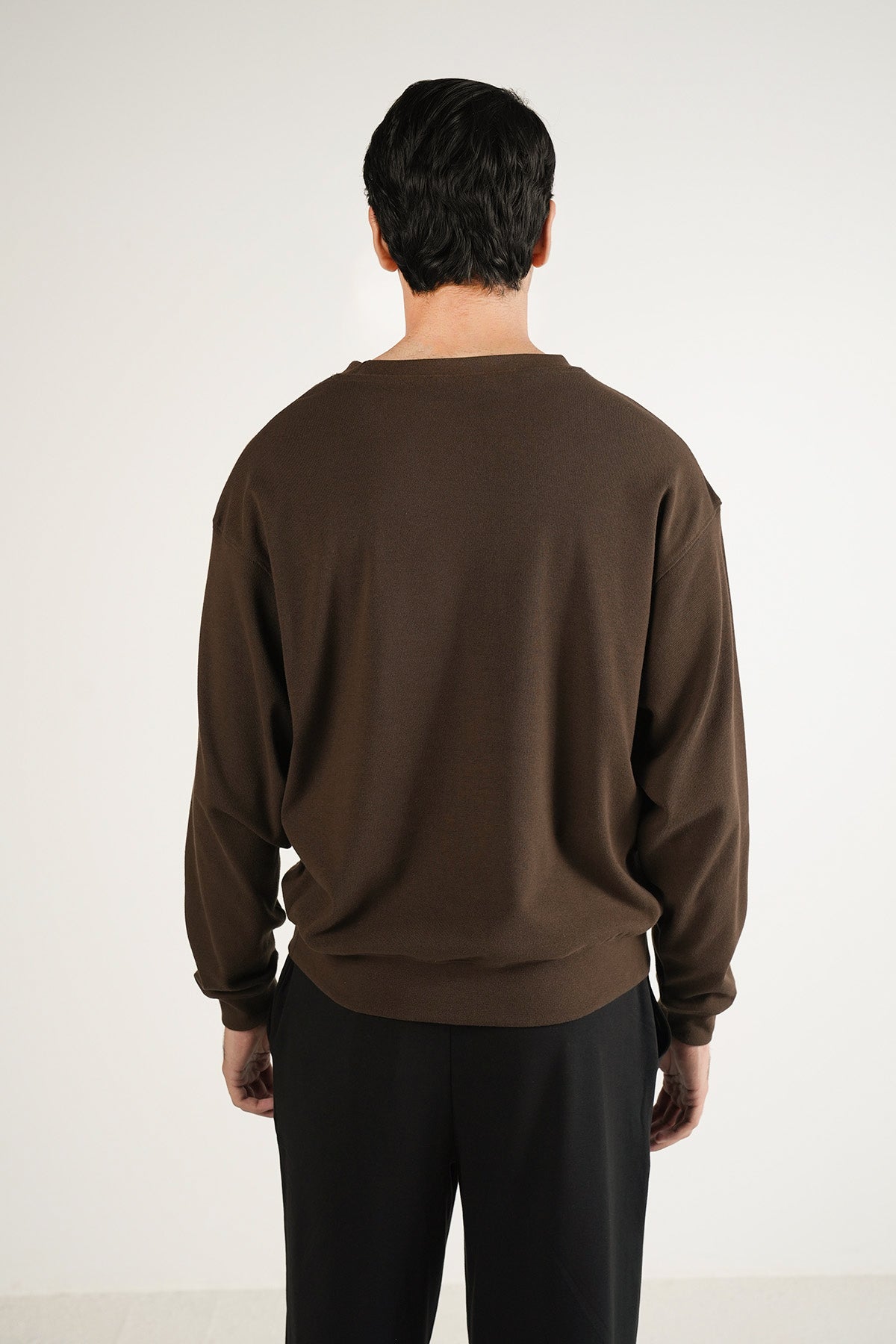 BASIC CREW NECK RIB-MAN