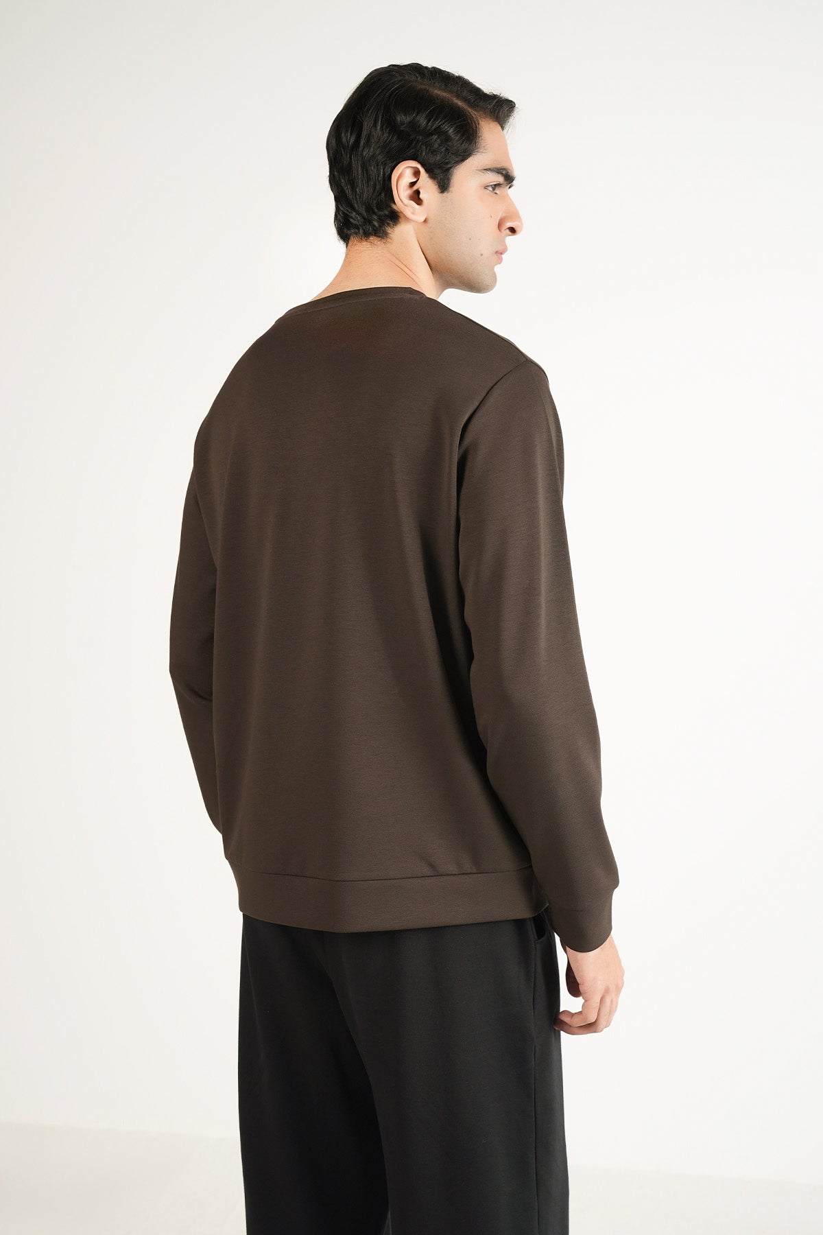 CREW NECK SWEAT-SCUBA LIGHT CLOUDLUX