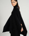 BLACK CO-ORD SET - KNIT WEAR
