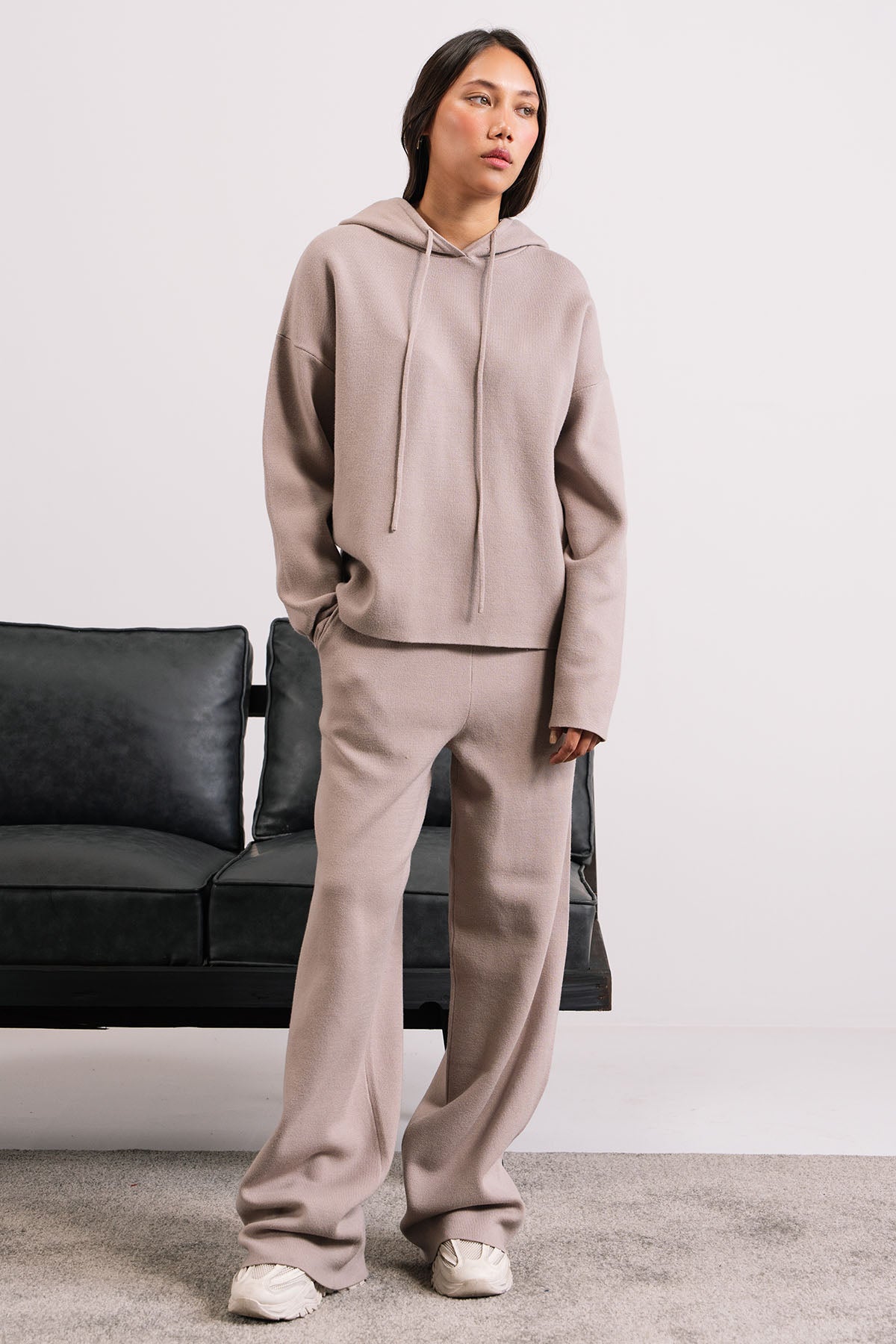 MINK CO-ORD SET - KNITWEAR