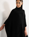 BLACK CO-ORD SET - KNIT WEAR