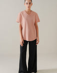 WOMEN ACTIVE V-NECK