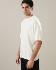 MEN OVERSIZED DOUBLE KNIT T-SHIRT
